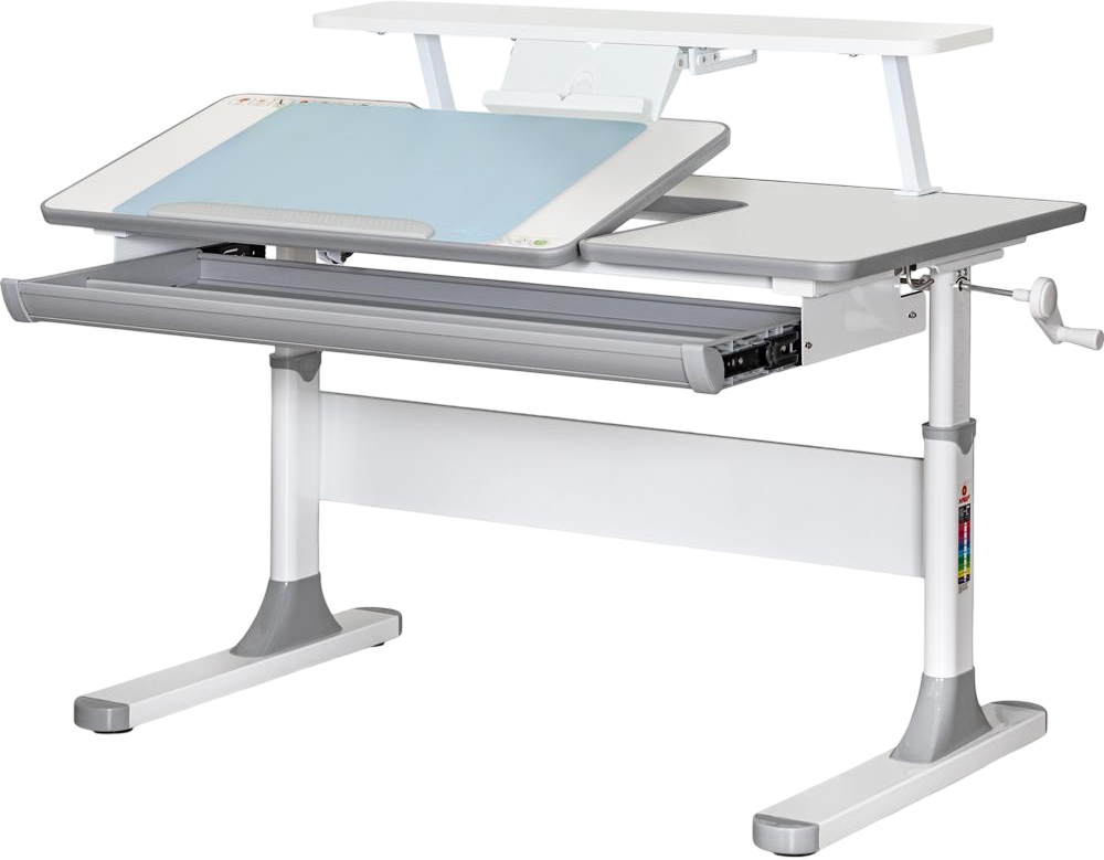 Парта шкільна Mealux Vancouver Multicolor S50 (BD-620 W/G MC + S50 WG)